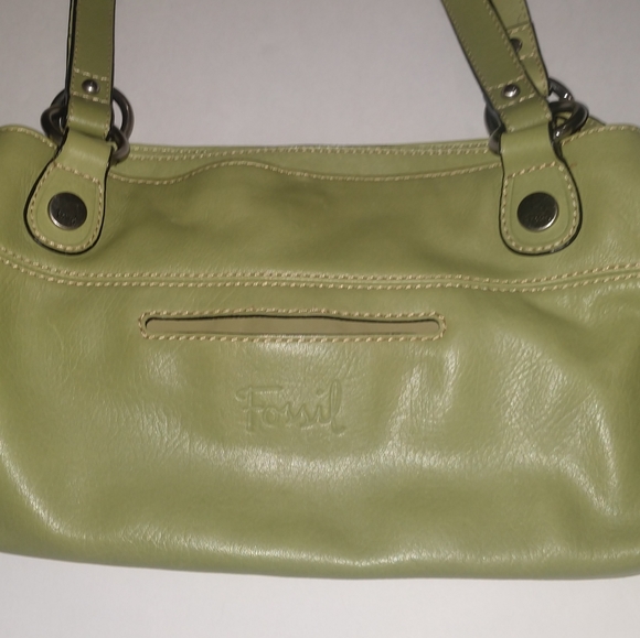 Fossil Leather Shoulder Bag - Picture 2 of 8